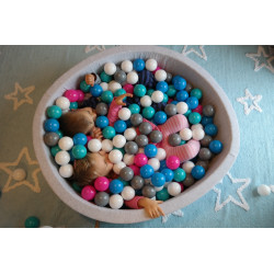 Grey ball pit + 300 balls